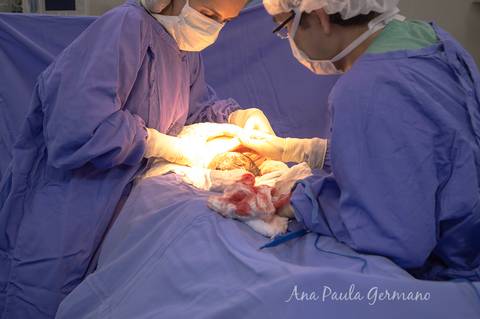Fotografia de parto - Hospital Nipo Brasileiro'