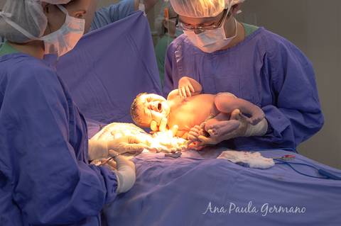 Fotografia de parto - Hospital Nipo Brasileiro'