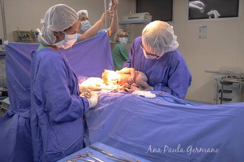 Fotografia de parto - Hospital Nipo Brasileiro'