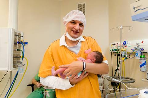 Hospital São Luiz Anália Franco | Fotografia de Parto do Bebê Samuel | 25'