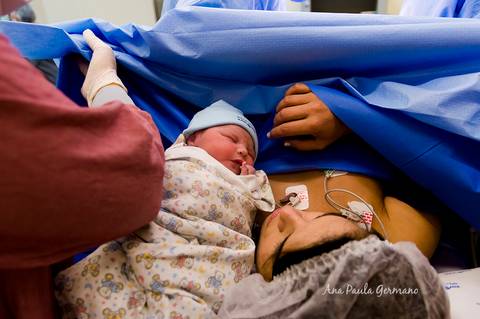 Hospital São Luiz Anália Franco | Fotografia de Parto do Bebê Samuel | 27'