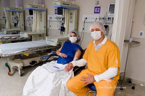 Hospital São Luiz Anália Franco | Fotografia de Parto do Bebê Samuel | 5'