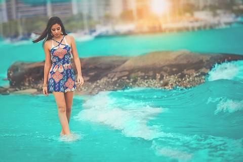 Ensaio fotográfico na Ilha do Frade,  em Vitória,  feita pelo Studio JAMC.'