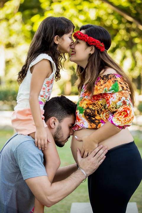 Fotografia de Gestante no Parque Botânico da Vale em Vitória feita pelo Estúdio JAMC'