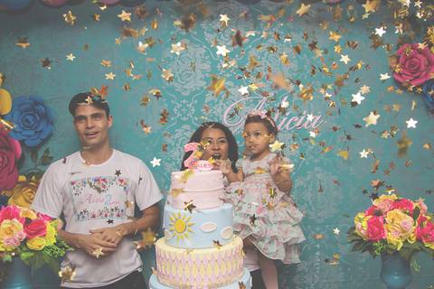 Fotografia do Aniversário de Alicia em Vila Velha, feito pelo Estúdio JAMC.'