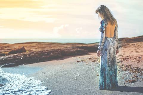 Fotografia na Praia de Iriri em Guarapari, feito pelo Estúdio JAMC'