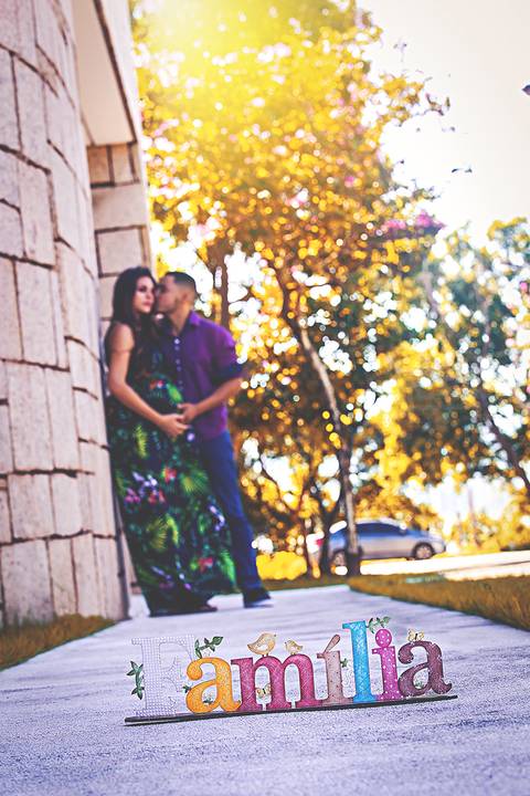 Fotografia de Gestante na Ilha do Frade,  em Vitória,  feita pelo Estúdio JAMC'