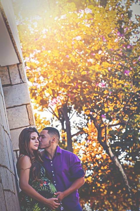 Fotografia de Gestante na Ilha do Frade,  em Vitória,  feita pelo Estúdio JAMC'