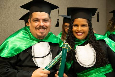 Formatura da turma 2018/2 de Serviço Social da faculdade Emescam feita pelo Studio JAMC em Vila Velha-ES'