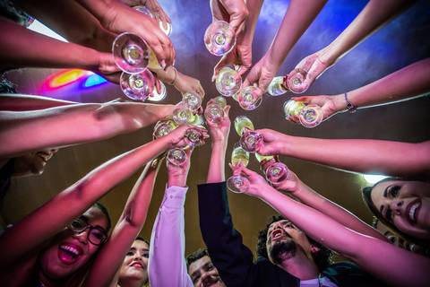 Formatura da turma 2018/2 de Serviço Social da faculdade Emescam feita pelo Studio JAMC em Vila Velha-ES'