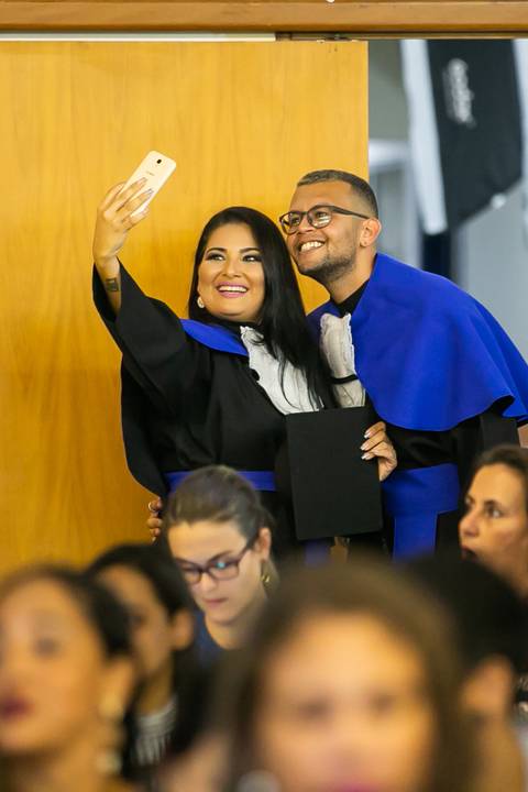 Formatura da turma 2018/2 de Publicidade Propaganda da faculdade Novo Milenio feita pelo Studio JAMC em Vila Velha-ES'