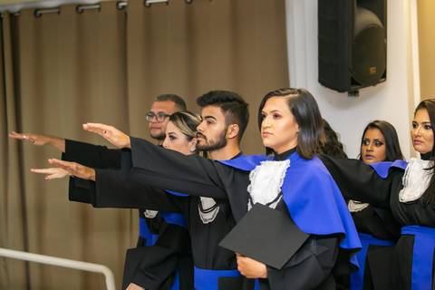 Formatura da turma 2018/2 de Publicidade Propaganda da faculdade Novo Milenio feita pelo Studio JAMC em Vila Velha-ES'