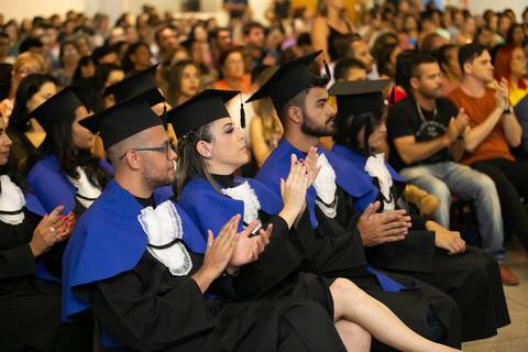 Formatura da turma 2018/2 de Publicidade Propaganda da faculdade Novo Milenio feita pelo Studio JAMC em Vila Velha-ES'