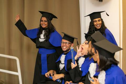 Formatura da turma 2018/2 de Publicidade Propaganda da faculdade Novo Milenio feita pelo Studio JAMC em Vila Velha-ES'