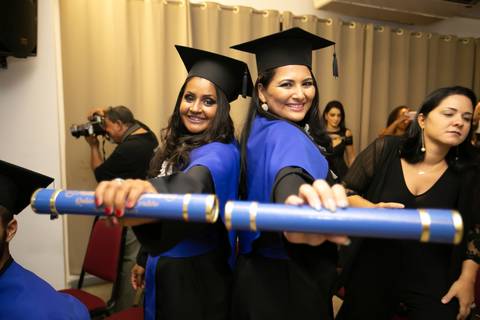 Formatura da turma 2018/2 de Publicidade Propaganda da faculdade Novo Milenio feita pelo Studio JAMC em Vila Velha-ES'
