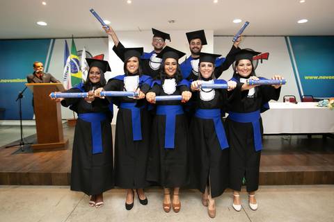 Formatura da turma 2018/2 de Publicidade Propaganda da faculdade Novo Milenio feita pelo Studio JAMC em Vila Velha-ES'