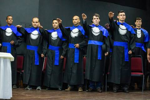 Formatura da turma 2018/2 de engenharia da faculdade Novo Milenio feita pelo Studio JAMC em Vila Velha-ES'