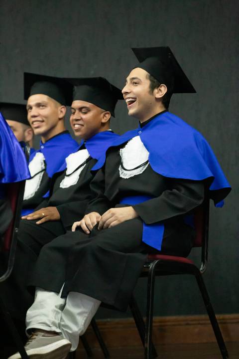 Formatura da turma 2018/2 de engenharia da faculdade Novo Milenio feita pelo Studio JAMC em Vila Velha-ES'