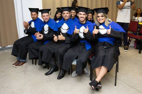 Formatura da turma 2018/1 de Publicidade Propaganda da faculdade Novo Milenio feita pelo Studio JAMC em Vila Velha-ES'