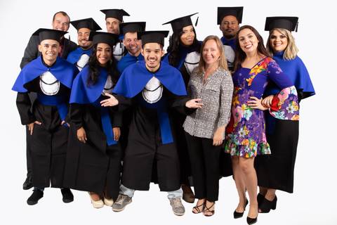 Formatura da turma 2018/1 de Publicidade Propaganda da faculdade Novo Milenio feita pelo Studio JAMC em Vila Velha-ES'