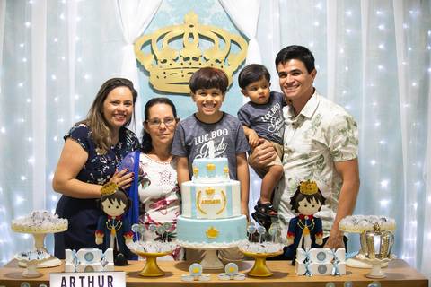 Fotografia do Aniversário de Arthur  em Vila Velha, feito pelo Estúdio JAMC.'