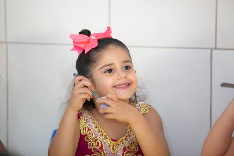 Fotografia do Aniversário da Nicole em Vila Velha , feito pelo Estúdio JAMC.'