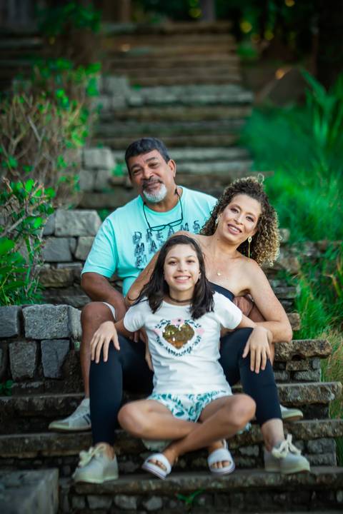 Fotografia de Gestante na Ilha do Frade,  em Vitória,  feita pelo Estúdio JAMC'