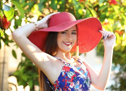 ensaio 15 anos chapeu'