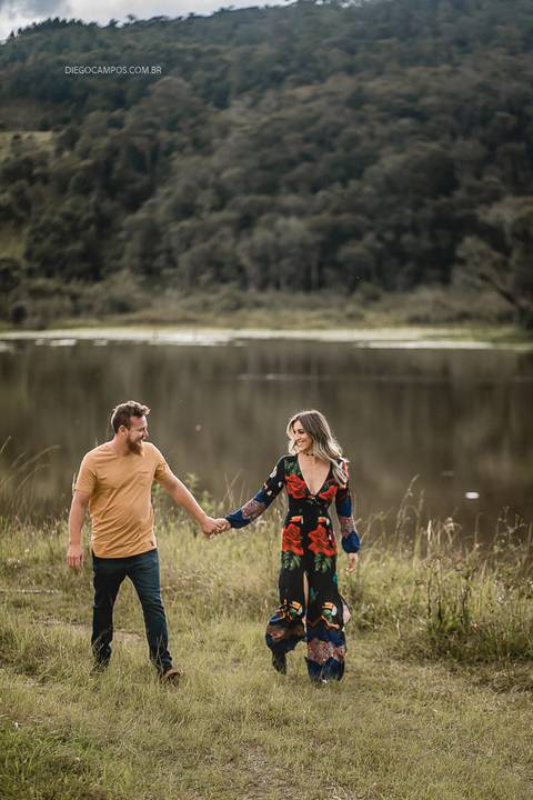 Sessão de fotos na serra catarinense, book de noivos no inverno, diego campos fotografia '