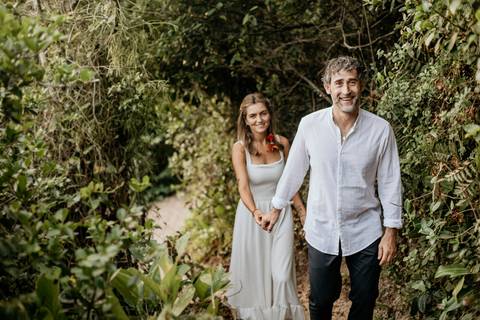 ensaio de casal na praia '