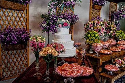 Decoração Cantinho Verde'