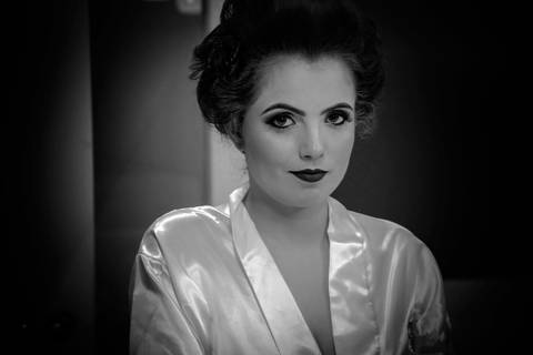 NOIVA NO MAKING OFF HOTEL VEREDAS'