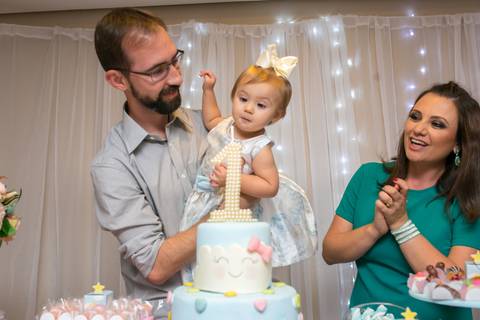 primeiro anivesario isabella'