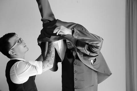 making of noivo gustavo casamento'