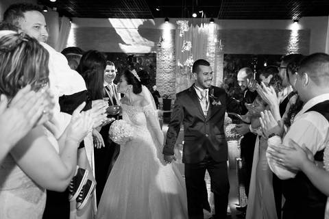 CASAL MARLLON E THALITA CASANDO NO SALÃO ATMOSPHERA'