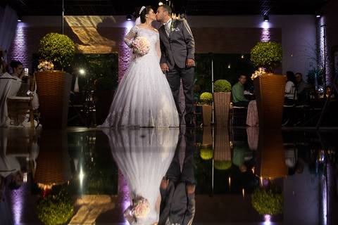 CASAL MARLLON E THALITA CASANDO NO SALÃO ATMOSPHERA'