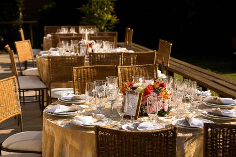 decoraçao casamento de dia no golf clube guaruja'