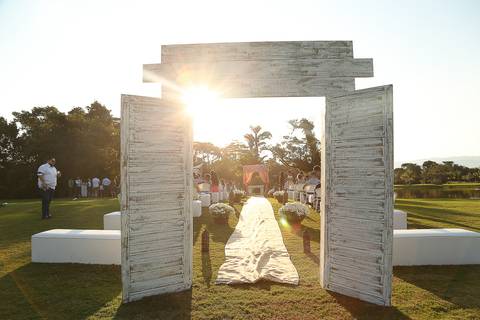 decoraçao casamento de dia no golf clube guaruja'