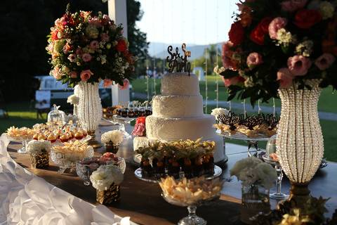 decoraçao casamento de dia no golf clube guaruja'