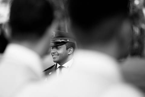 entrada do noivo andré no seu casamento no golf clube guaruja'