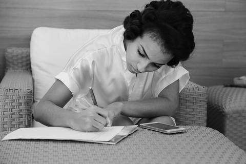 making of da noiva karen no dia do seu casamento de dia no golf clube  guaruja'