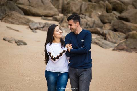 ensaio -pré-casamento- praia -das -conchas - guarujá - '
