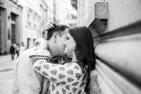 Um namoro no meio da rua'