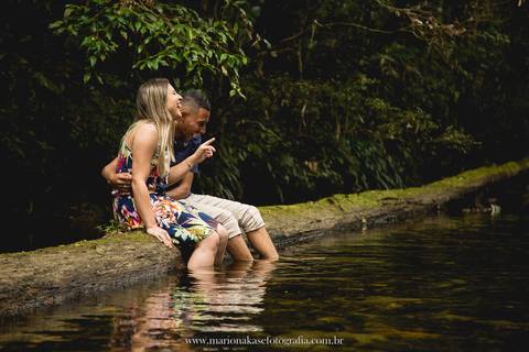 Ensaio de Pré Wedding no Parque das Neblinas'