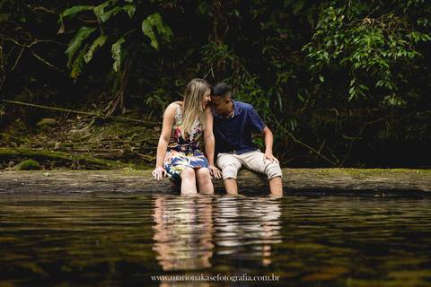 Ensaio de Pré Wedding no Parque das Neblinas'