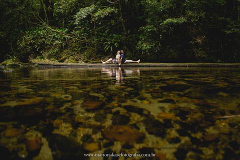 Ensaio de Pré Wedding no Parque das Neblinas'