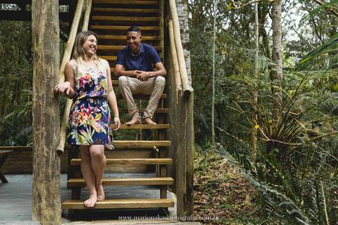 Ensaio de Pré Wedding no Parque das Neblinas'