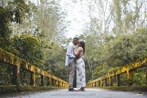 Ensaio de Pré Wedding no Parque das Neblinas'