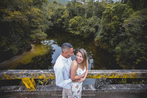Ensaio de Pré Wedding no Parque das Neblinas'