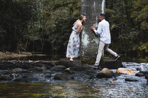 Ensaio de Pré Wedding no Parque das Neblinas'